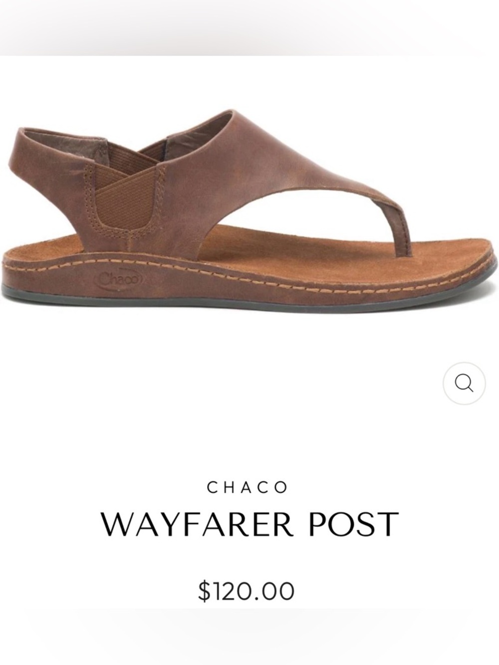 Chaco Women’s Brown Leather Sandal